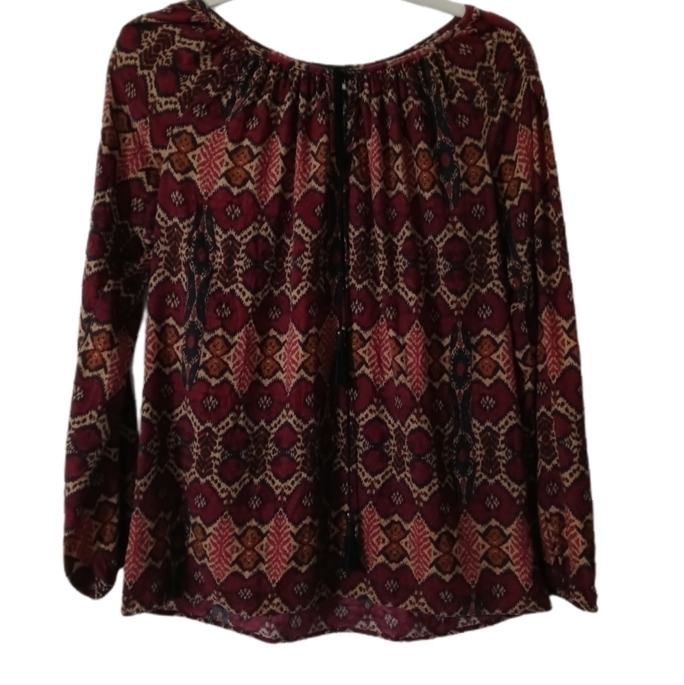 Karen Kane Tassel BOHO Top